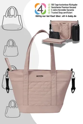 Produktbild von Moon V-Shape Bag / Wickeltasche, Farbe/Dessin:Sand New