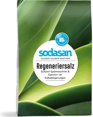 Produktbild von Sodasan Regeneriersalz 2kg schützt Spülmaschine & Geschirr vor Kalk (1er Pack)
