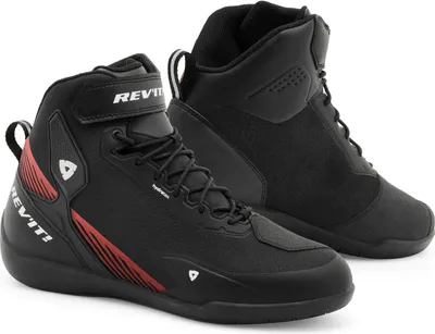 Zdjęcie produktu dla Rev'it! Shoes G-Force 2 H2O Black/Neon Red 44 Buty motocyklowe