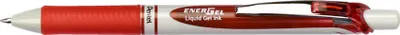 Produktbild von Pentel EnerGel Roller ECO, Ausziehbarer Gelschreiber, Rot, Rot, Silber, Weiß, Rund, 0,35 mm, 0,7 mm