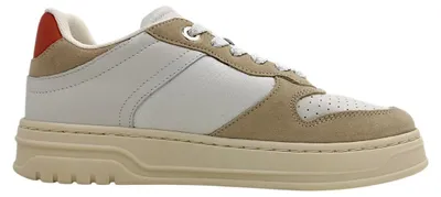 Immagine prodotto di Tommy Hilfiger TH Sporty: scarpe da ginnastica beige da donna, modello stringato