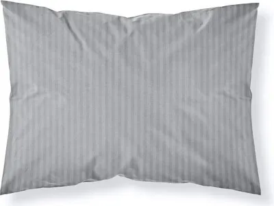 Produktbild von Kissenbezug, Schlafkissenbezug, Damast, 100% Baumwolle, Streifen 40x40 Grau