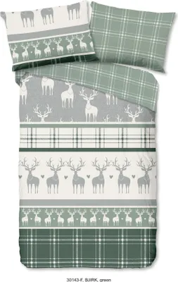 Produktbild von Good Morning Kinder Bettwäsche mit Winterdruck- 140x200 cm- 100%  Baumwolle
