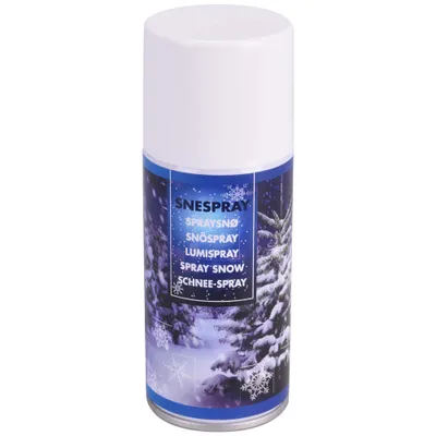 Produktbild von 3 x 150 ml Schneespray zum Dekorieren - Dekospray - Dekoschnee - Kunstschnee - Schneedeko - Fensterdeko Schnee