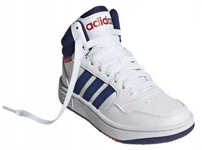 Produktbild von Adidas - Kinder Sneaker "Hoops 3.0" PP5022 (37,5 EU) (Weiß/Blau)