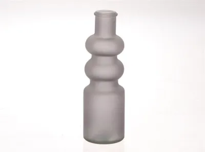 Immagine prodotto di Hbx vaso naturale Gina ø7x22cm antracite opaco