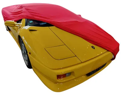 Image de Housse de voiture intérieure adaptée à Lamborghini Diablo (no spoiler) Rouge