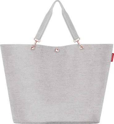 Produktbild von reisenthel shopper XL, Einkaufstasche, Tragetasche, Strandtasche, Tasche, Polyestergewebe, Twist Sky Rose, 35 L, ZU1035