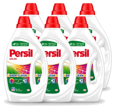 Produktbild von 6 x Persil Color Gel Flüssigwaschmittel für Buntwäsche - Vorteilspackung - 6 Stücke