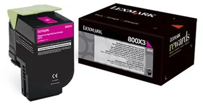 Productafbeelding van Lexmark Unison 800X1 tonercartridge - zwart - laserprinten - 8000 pagina's - origineel product (OEM)