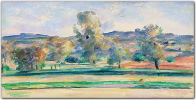 Produktbild von Coloray Küchenrückwand 100x50 Spritzschutz aus Glas - Herbstlandschaft Paul
