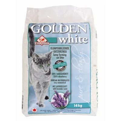 Produktbild von GOLDEN White Hygienic - bentonitstreu - 14kg