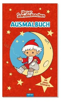 Produktbild von Trötsch Unser Sandmännchen Malbuch Ausmalbuch mit Stickern