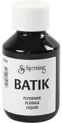 Produktbild von Schjerning Textilfarbe Batik grün 100 ml - kreative Farbe für Baumwolle