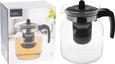 Image de Excellent Houseware Théière - Design élégant 1500 ml