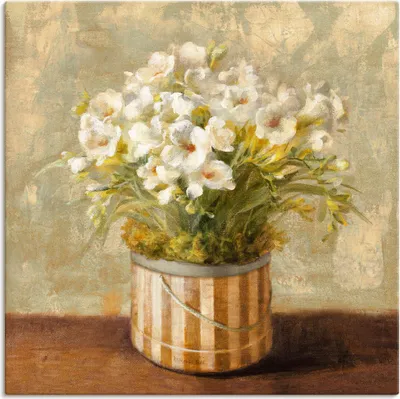 Produktbild von ARTland Leinwandbild Fresien Größe: 50x50 cm