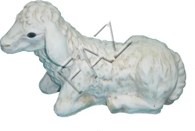 Produktbild von Design Das liegende Schaf Figur Garten Statue Skulptur Figuren Skulpturen  Neu