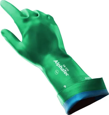 Immagine prodotto di Guanti Ansell AlphaTec 58-335, nitrile, verde, taglia 10