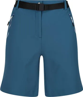 Produktbild von Regatta Xert Stretch Shorts III für Damen Outdoorhose mit Gürtel, Farbe:Moroccan Blu, Größe:36