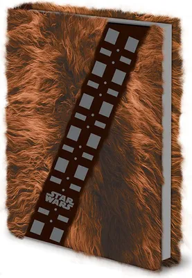 Produktbild von Star Wars Premium Notizbuch mit Fellbezug A5 Chewbacca Fur