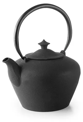 Productafbeelding van IBILI gietijzeren theepot, 1,1 liter, binnenkant geëmailleerd, geschikt voor inductiekookplaten