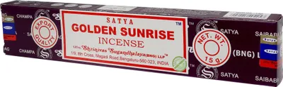 Produktbild von Satya Räucherstäbchen Golden Sunrise 1x15g indische Duftmischung