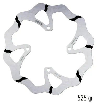 Produktbild von Bremsscheibe Galfer DF208RWSX WAVE® Oversize Grooved starr vorne 280x3mm