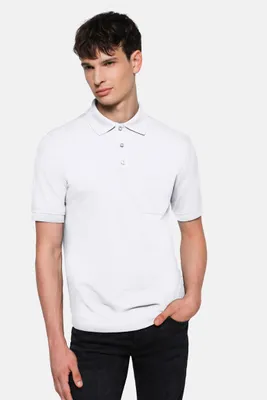 Produktbild von HAKRO MIKRALINAR® Pocket-Polo 812 weiß, S