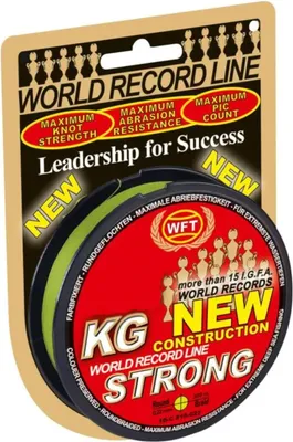 Produktbild von WFT Angelschnur KG Strong (chartreuse) Ø mm: 0,22; Tr.-Kr. kg: 32,0; Länge m: 300