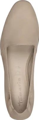 Produktbild von Tamaris Damen Slipper Leder unifarben 1-24212-42, Größe:41 EU, Farbe:Beige
