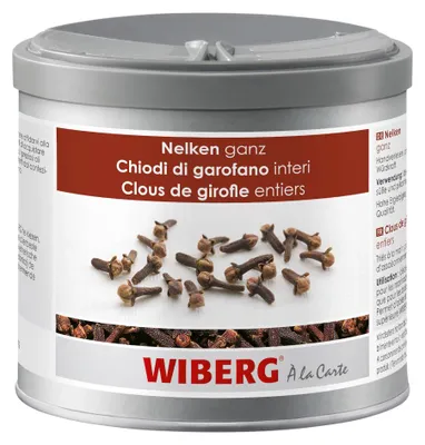 Wiberg Nelken ganz intensives und würziges Aroma Packung 200g