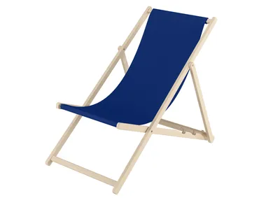 Produktbild von Buche-Liegestuhl, Gartenliege klappbar Strandstuhl Stofffarbe wählbar V-10-110