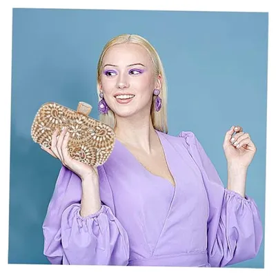 Produktbild von Damen-Abendhandtasche, Kristall-Diamant-Gold, glitzernde Strass-Geldbörse, elegant für formelle Abschlussball-Partys und Hochzeiten – Damen-Abendhandtaschen, Strass-Geldbörse