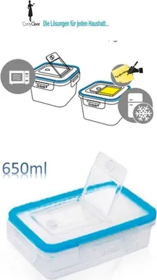Produktbild von FRISCHHALTEDOSE Aufbewahrungsbox mit Deckel Frischhaltbox Mikrowellendose