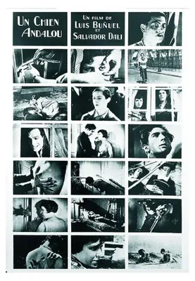 Produktbild von Un Chien andalou der Andalusische Hund Poster 90 x 60 cm