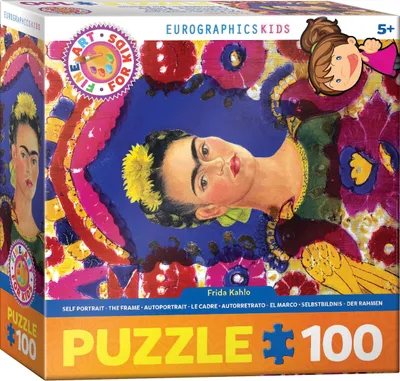 Zdjęcie produktu dla Eurographics układanka Frida autoportret, 100 elementów, 48 x 33 cm, 6100-5425
