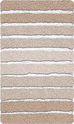 Produktbild von Kleine Wolke Badteppich PHOENIX Taupe 60 x 100 cm