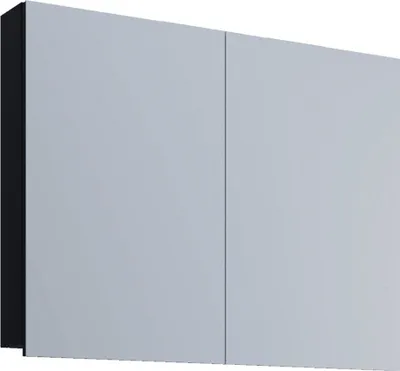 Productafbeelding van VCB1 spiegelkast spiegelkast 60 cm, zwart.