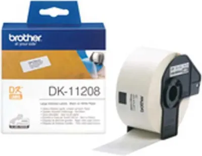 Immagine prodotto di Etichette Oem Dk11208 400 unità Bianco Bianco Taglia unica