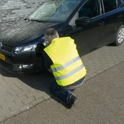 Image de Gilet de sécurité Carpoint Oxford Yellow XL