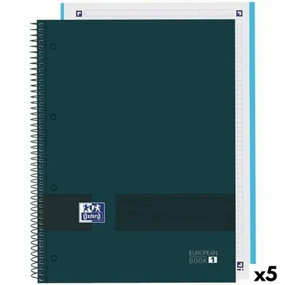 Obrázek produktu pro Oxford 400158918, Jednobarevný, Modrá, A4+, 80 listy, Matný, Čtverečkovaný papír
