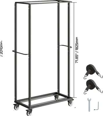Produktbild von Stuhlwagen, robuste Bauweise, einfache Manövrierbarkeit, 500 LBS