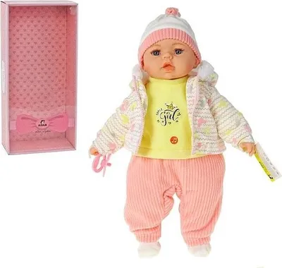 Imagen del producto de Muñeca parlante con voz en polaco, 45 cm