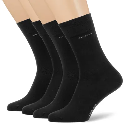 Produktbild von Camano Herren 3642000 Socken, Schwarz, 35-38 EU