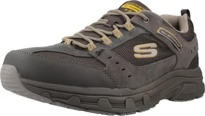 A single Skechers men's shoe is shown from a slight angle against a white background.