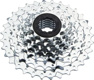Produktbild von SRAM 00.0000.200.293 Zahnkranz-Kassette PG-730, 7-fach (12-14-16-18-21-26-32), silber