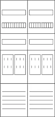 Zdjęcie produktu dla Eaton Electric GmbH Panel licznikowy ZSD-Z27B0019 2-polowy (113074)