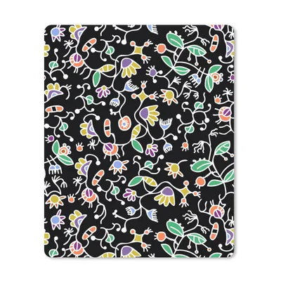 Produktbild von MuchoWow® Mauspad Mousepad Muster - Blumen - Frühling 19x23 cm - Mousepads - Maus Mat - Pad - Mausunterlage - Mauspads - Spielen