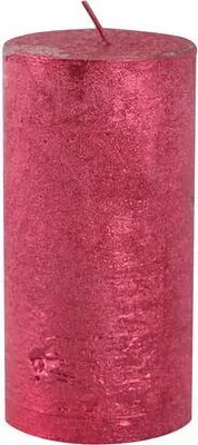 Obrázok produktu pre Sviečka Valec 6X12Cm, Červená