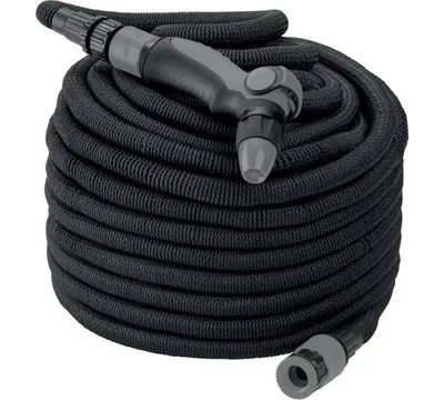 Produktbild von Parkside Flexi-Gartenschlauch-Set Schwarz